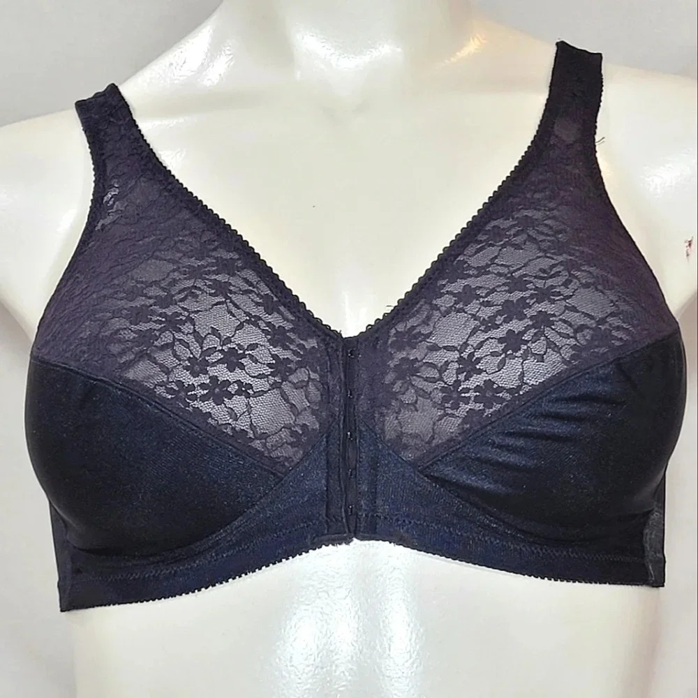 36B Exquisite Form 565 Posture FrontClose‎ Wirefree Bra NWOT